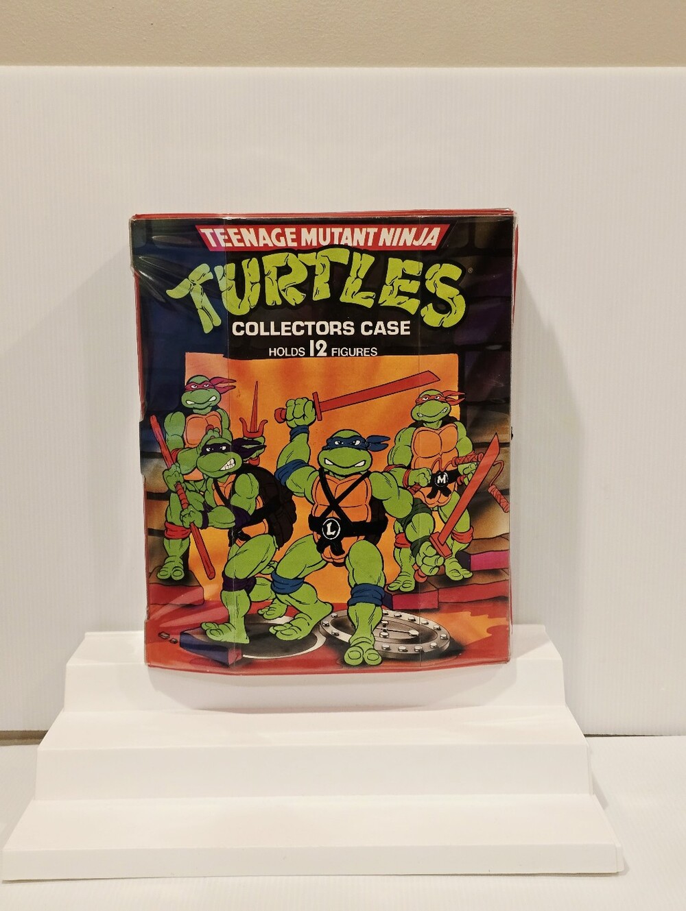 Vintage 1988 TMNT Teenage Mutant Ninja Turtles Collectors Carry Case